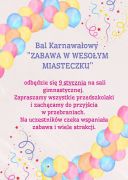 Bal karnawałowy